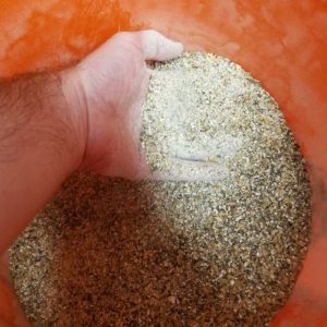 Crushed grain