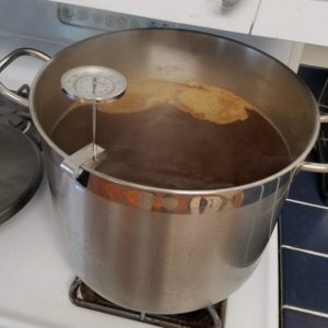 Batch boiling on stove