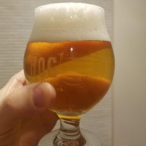 Glass of Saison