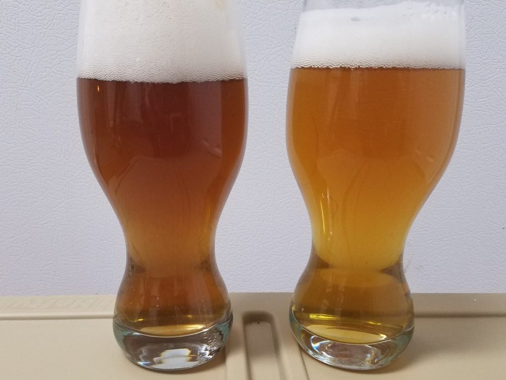 2 Glasses of Pale Ale